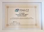 AGENZIA TOP 2021 PER LA FEMI CZ 
